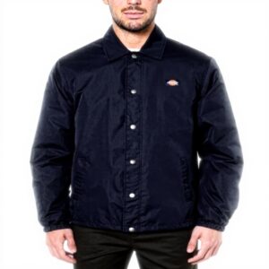 Giacche Uomo Dickies Oakport Coach JKT Nero Black