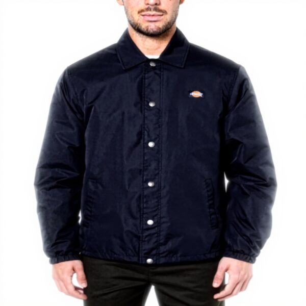 Giacche Uomo Dickies Oakport Coach JKT Nero Black