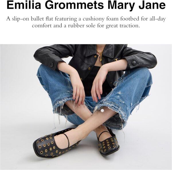 Coach Ballerine Emilia Mary Jane Donna Nero Pelle Liscia-1