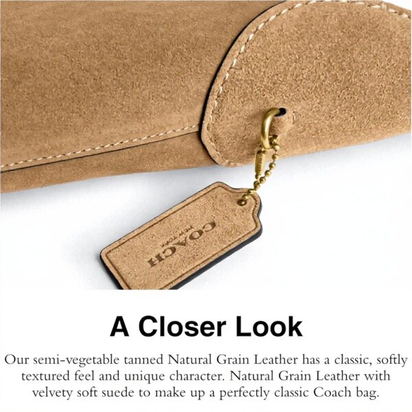 Coach Borsa a tracolla Brooklyn 28 pelle scamosciata donna