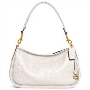 Coach borsa a tracolla pelle ciottolo donna Cary taglia