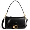 Coach Borsa a tracolla pelle vitello nero donna C4821