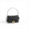 Coach Borsa a tracolla pelle vitello nero donna C4821