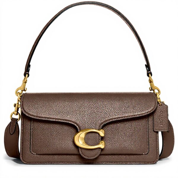 Coach Borsa a tracolla pelle martellata lucida 26 Refresh