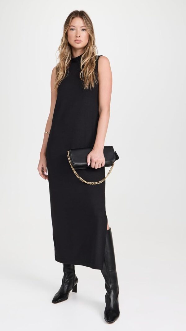 Coach Borsa Dinky Nero Pelle Conciata Tracolla Donna-5