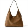 Borsa a spalla COACH Brooklyn pelle scamosciata donna