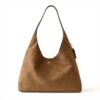Borsa a spalla COACH Brooklyn pelle scamosciata donna