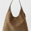Borsa a spalla COACH Brooklyn pelle scamosciata donna-1