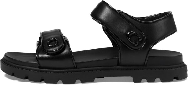 Sandali Coach Brynn Pelle Nera Donna Scarpe Eleganti CS094-3