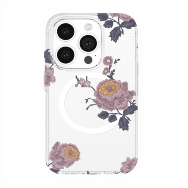 Custodia iPhone 15 Pro Coach MagSafe Moody Floral Protezione