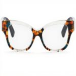 Occhiali Coach femminili Teal Confetti montatura