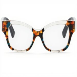 Occhiali Coach femminili Teal Confetti montatura