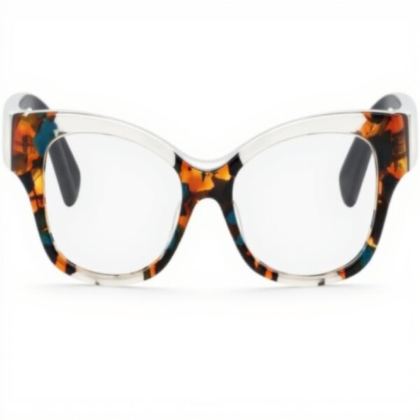 Occhiali Coach femminili Teal Confetti montatura