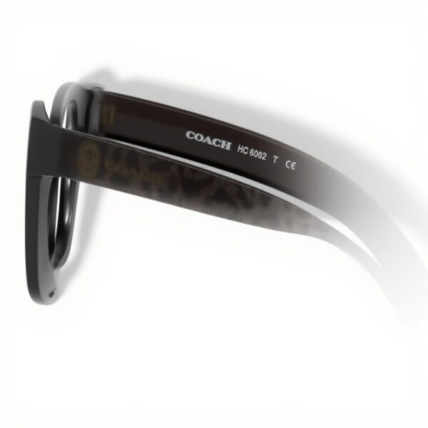 Occhiali da vista Coach donna nero wild beast HC6082