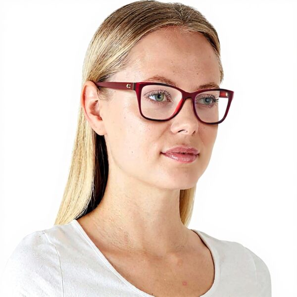 Montature Coach Donna 52mm Berry Laminate Occhiali Moda