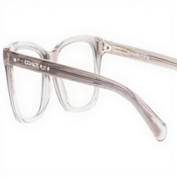 Occhiali da vista Coach donna trasparente glitter grigio