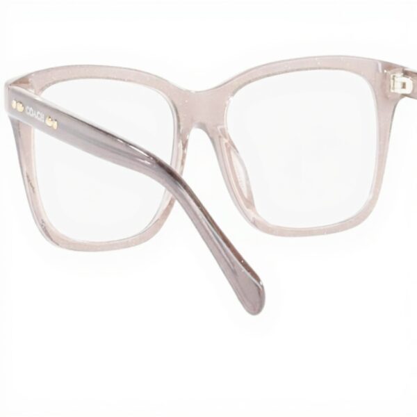 Occhiali da vista Coach donna trasparente glitter grigio