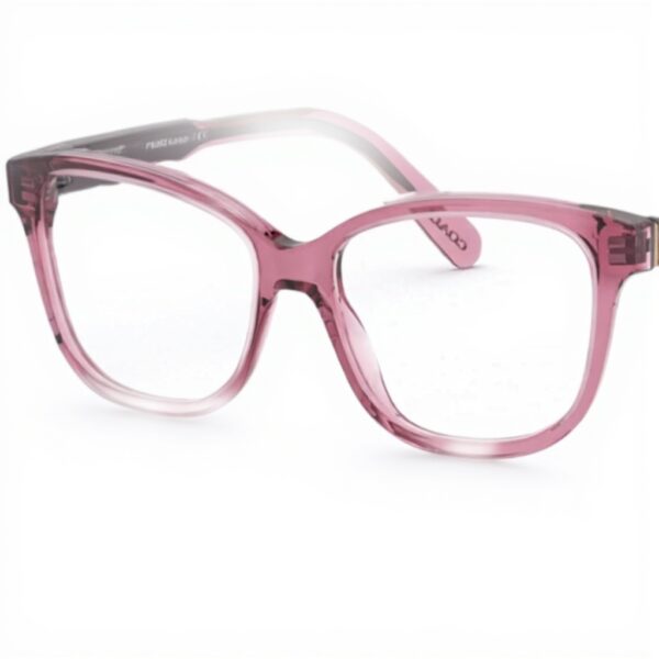 Montature per occhiali Coach donna trasparenti mauve 52mm