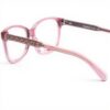 Montature per occhiali Coach donna trasparenti mauve 52mm