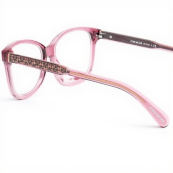 Montature per occhiali Coach donna trasparenti mauve 52mm