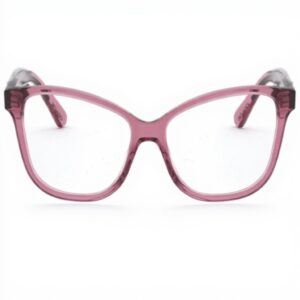 Montature per occhiali Coach donna trasparenti mauve 52mm
