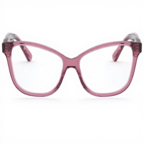 Montature per occhiali Coach donna trasparenti mauve 52mm