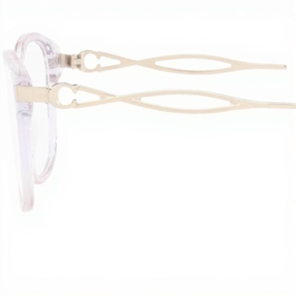 Coach HC6172 Womens Eyeglasses Gradient Transparent Violet