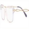 Coach HC6172 Womens Eyeglasses Gradient Transparent Violet