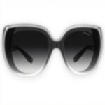 Occhiali da sole Coach HC8323U neri lenti sfumate donna