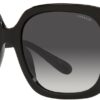 Occhiali da sole Coach HC8323U neri lenti sfumate donna-1