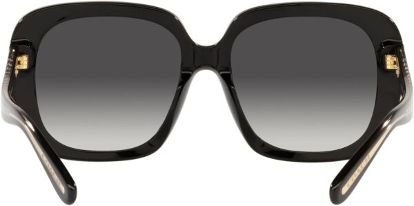 Occhiali da sole Coach HC8323U neri lenti sfumate donna-6