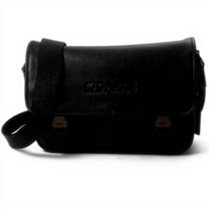 Borsa Messenger COACH Uomo Pelle Liscia Nero C League