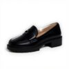 COACH Leah Loafer Donna Nero Pelle Liscia Mocassino