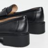 COACH Leah Loafer Donna Nero Pelle Liscia Mocassino-3