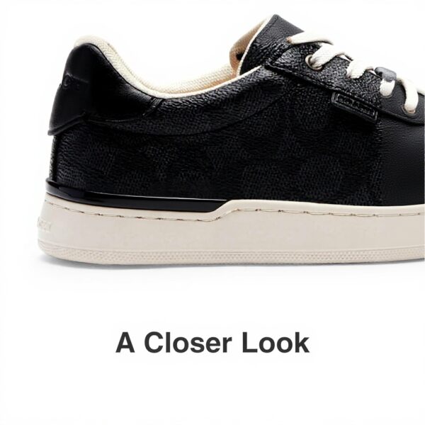 Scarpe sportive Coach Lowline Donna pelle tela comfort