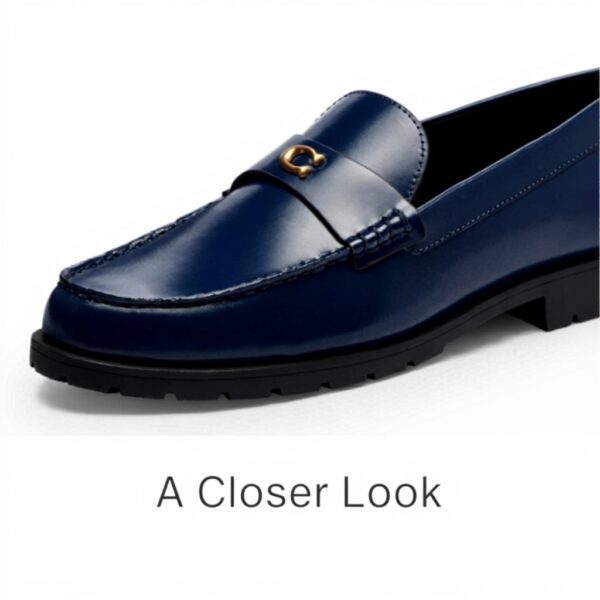 Coach Mocassini donna Jocelyn Backless pelle liscia comfort