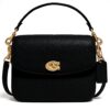 Coach Borsa Pelle Donna Tracolla Intercambiabile 88346 Black