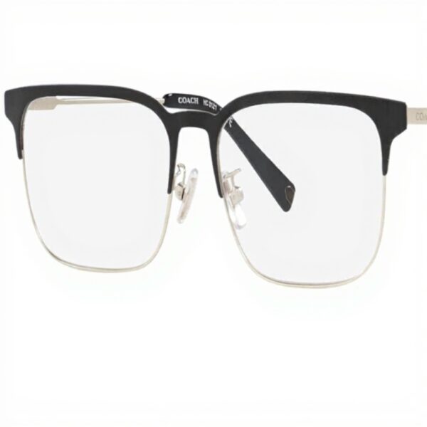 Occhiali da vista Coach donna rettangolari oro nero HC5121
