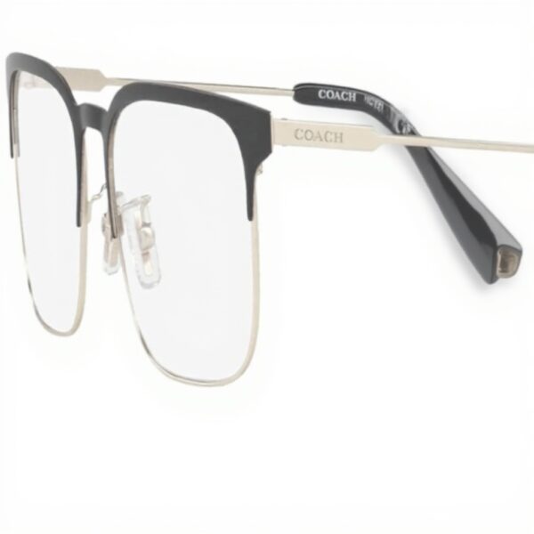 Occhiali da vista Coach donna rettangolari oro nero HC5121