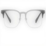 Occhiali da vista Coach donna rettangolari oro nero HC5121