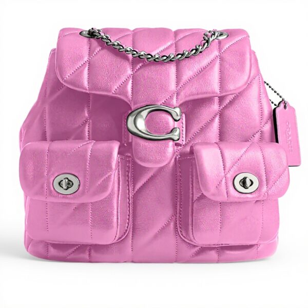 Zaino Coach Tabby Trapuntato Donna Borsa Pelle Nappa