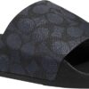 Coach Signature Coated Canvas Pool Slide Sandali Uomo-5