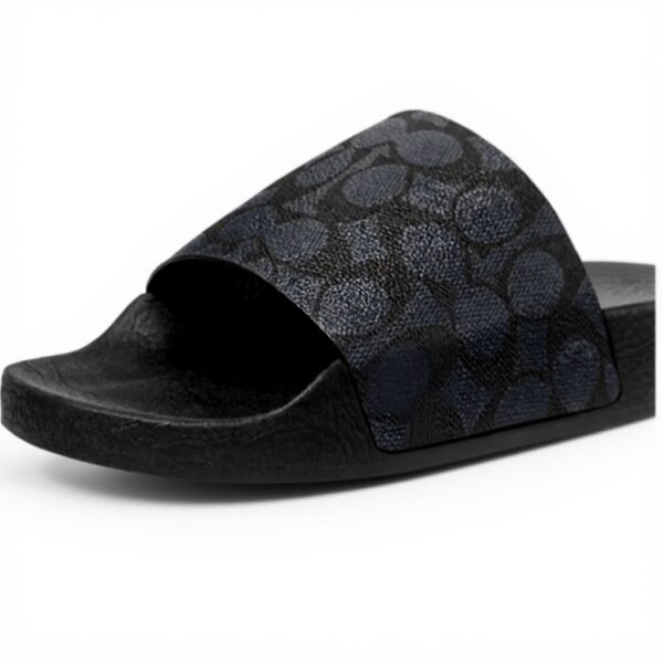 Coach Signature Coated Canvas Pool Slide Sandali Uomo