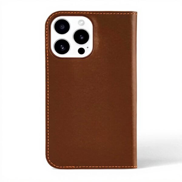 Custodia iPhone 16 Pro COACH pelle italiana portafoglio