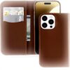 Custodia iPhone 16 Pro COACH pelle italiana portafoglio