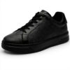 Sneaker Coach uomo tela firmata carbone nero High Line