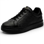 Sneaker Coach uomo tela firmata carbone nero High Line