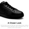Sneaker Coach uomo tela firmata carbone nero High Line
