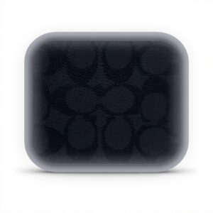 Portafoglio Coach Sottile in Pelle Uomo Carbone Nero