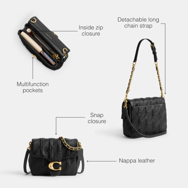 Coach Times Square Tabby Borsa Donna Pelle Nappa Trapuntata-2